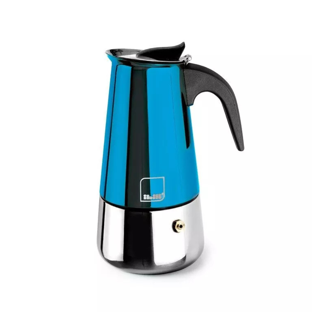 CAFETERA EXPRESS INOX MOCA BLUE 2 TAZAS