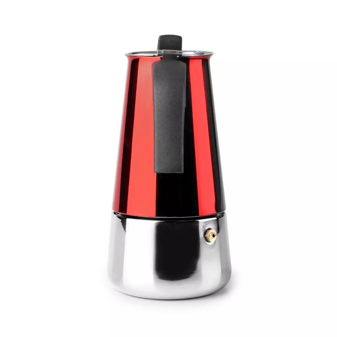CAFETERA EXPRESS INOX MOCA ROSSO