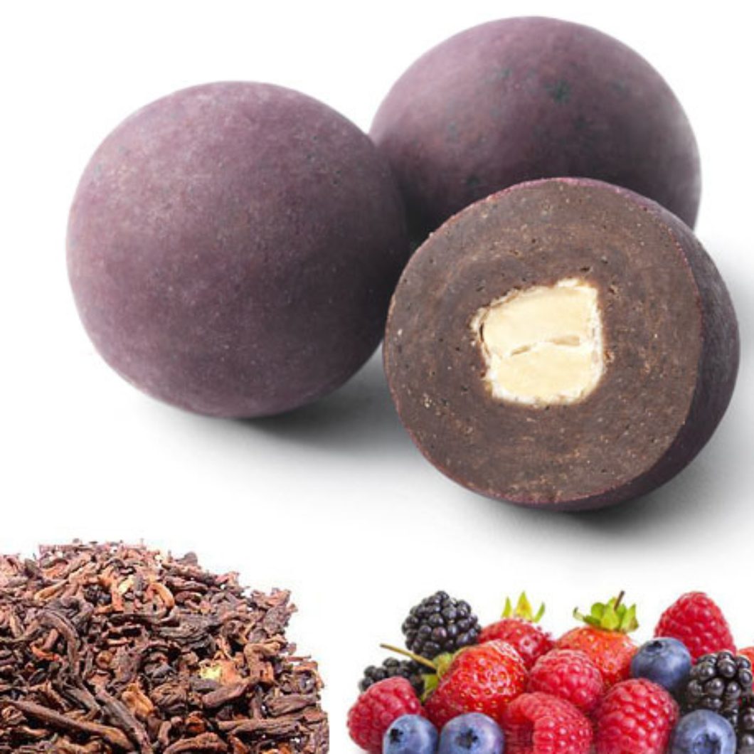 BOMBONES DE PU ERH FRUTOS ROJOS