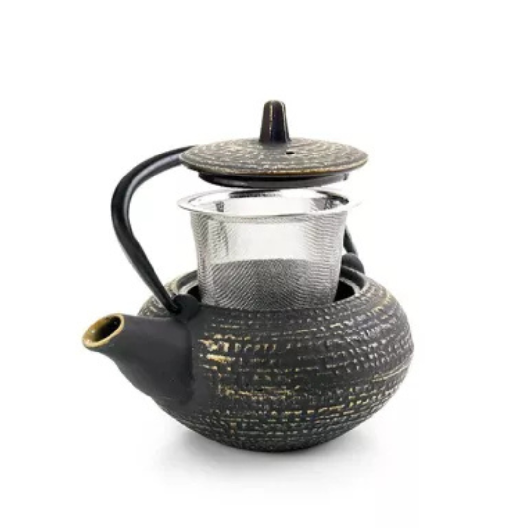 IBILI - Tetera hierro fundido Osaka, 0.32 litros