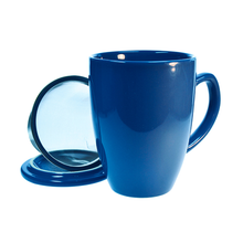 Cargar imagen en el visor de la galería, Taza unicolor, 350 ml. filtro y tapa
