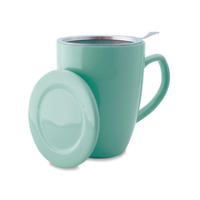 Cargar imagen en el visor de la galería, Taza unicolor, 350 ml. filtro y tapa
