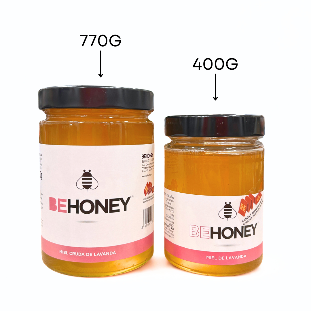 MIEL CRUDA DE LAVANDA - BEHONEY