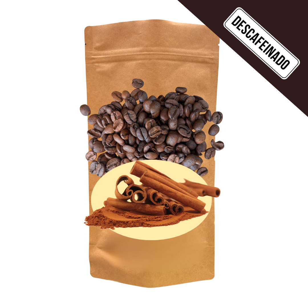 CAFÉ DESCAFEINADO CANELA