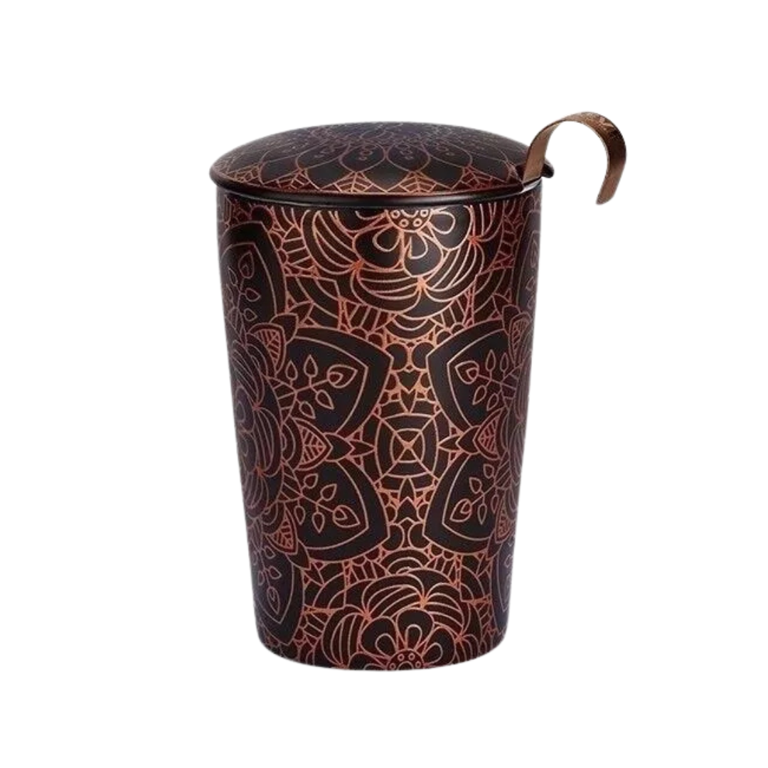 Taza de porcelana Mandala