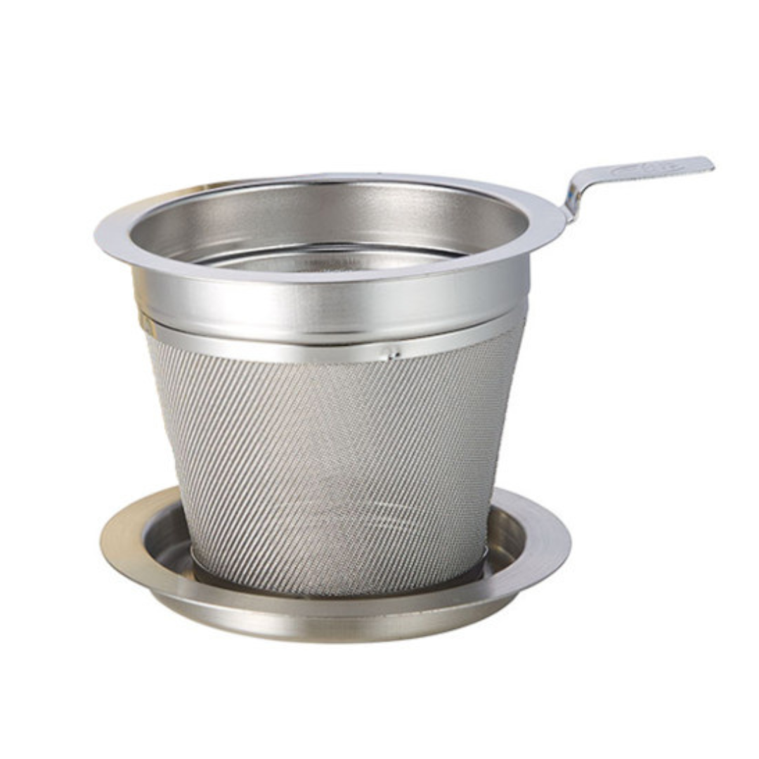 Filtro acero inoxidable con plato XL