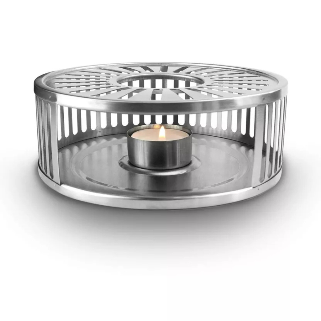 Calentador Creano Design "Stripes" Acero inoxidable plateado