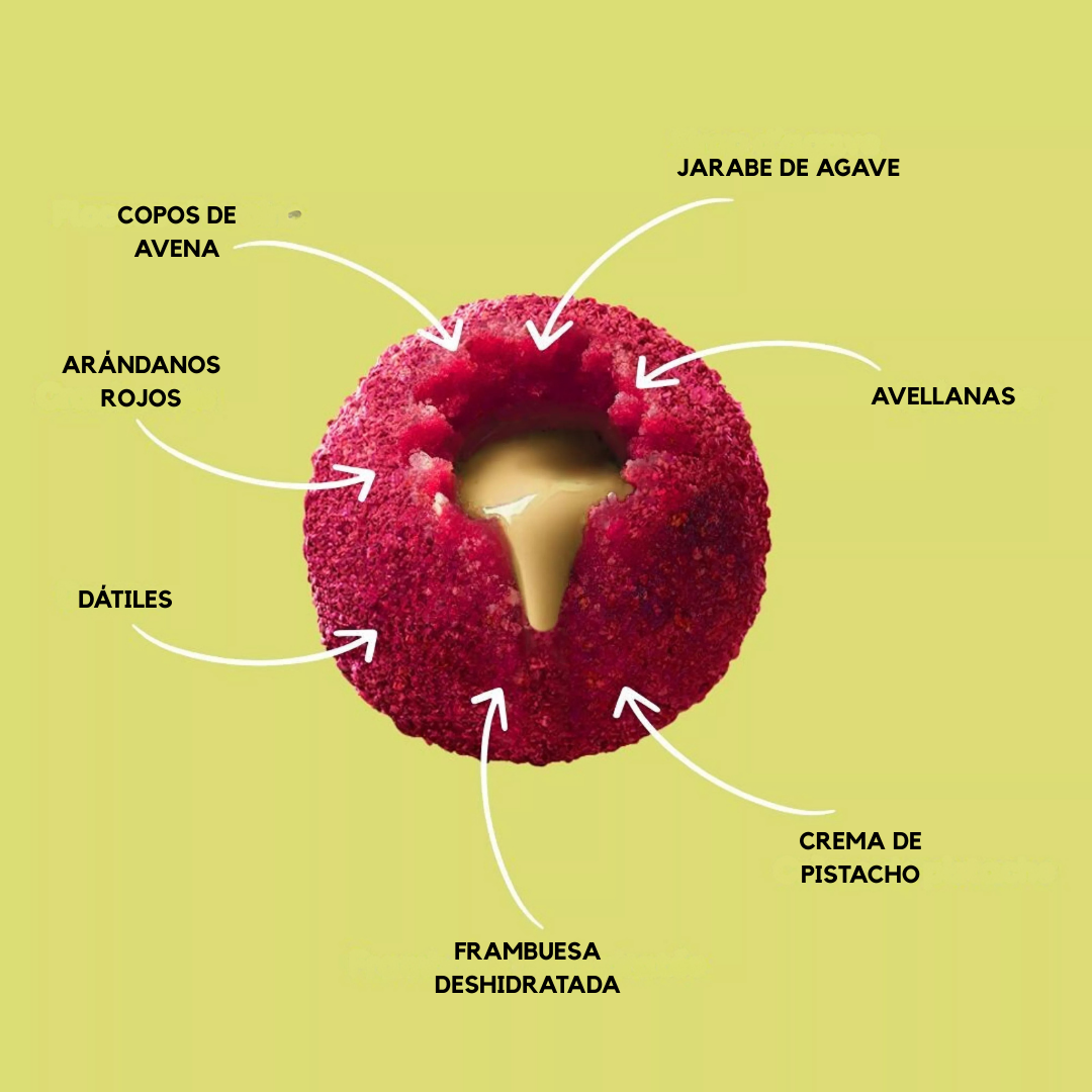 Monka Balls - Pistacho Frambuesa