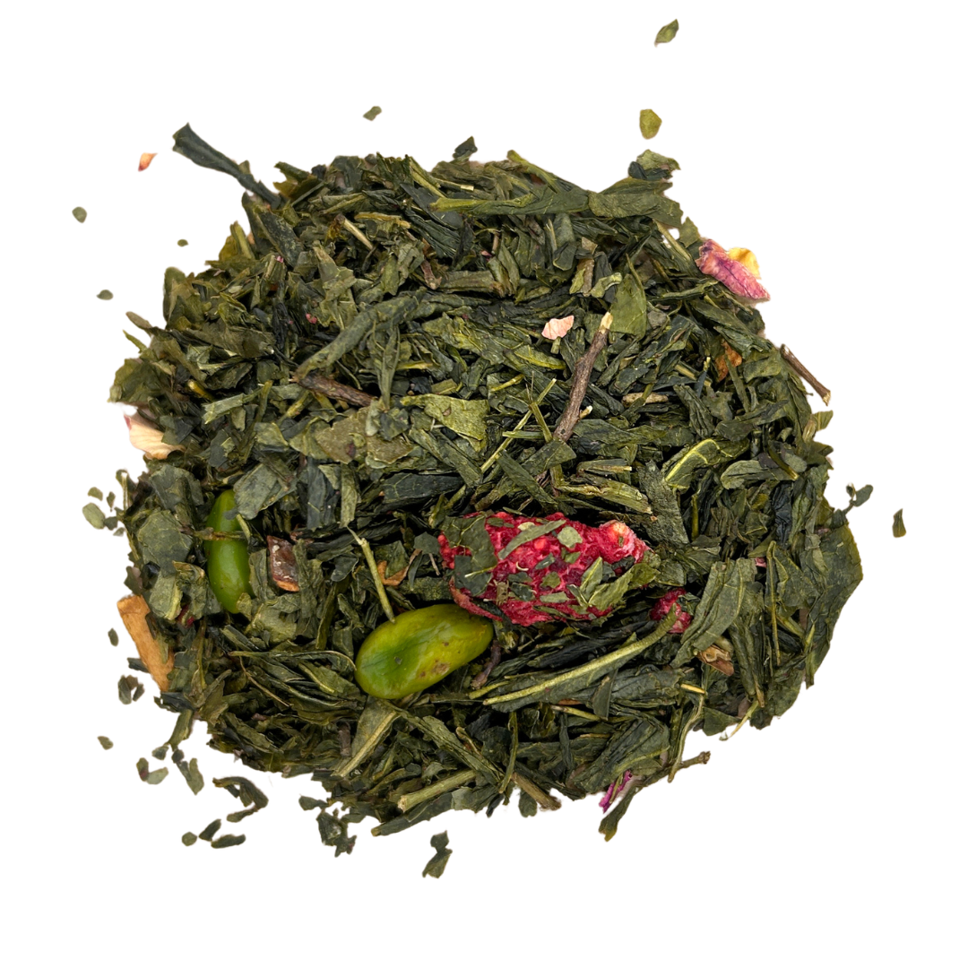 TÉ VERDE PISTACHO FRAMBUESA