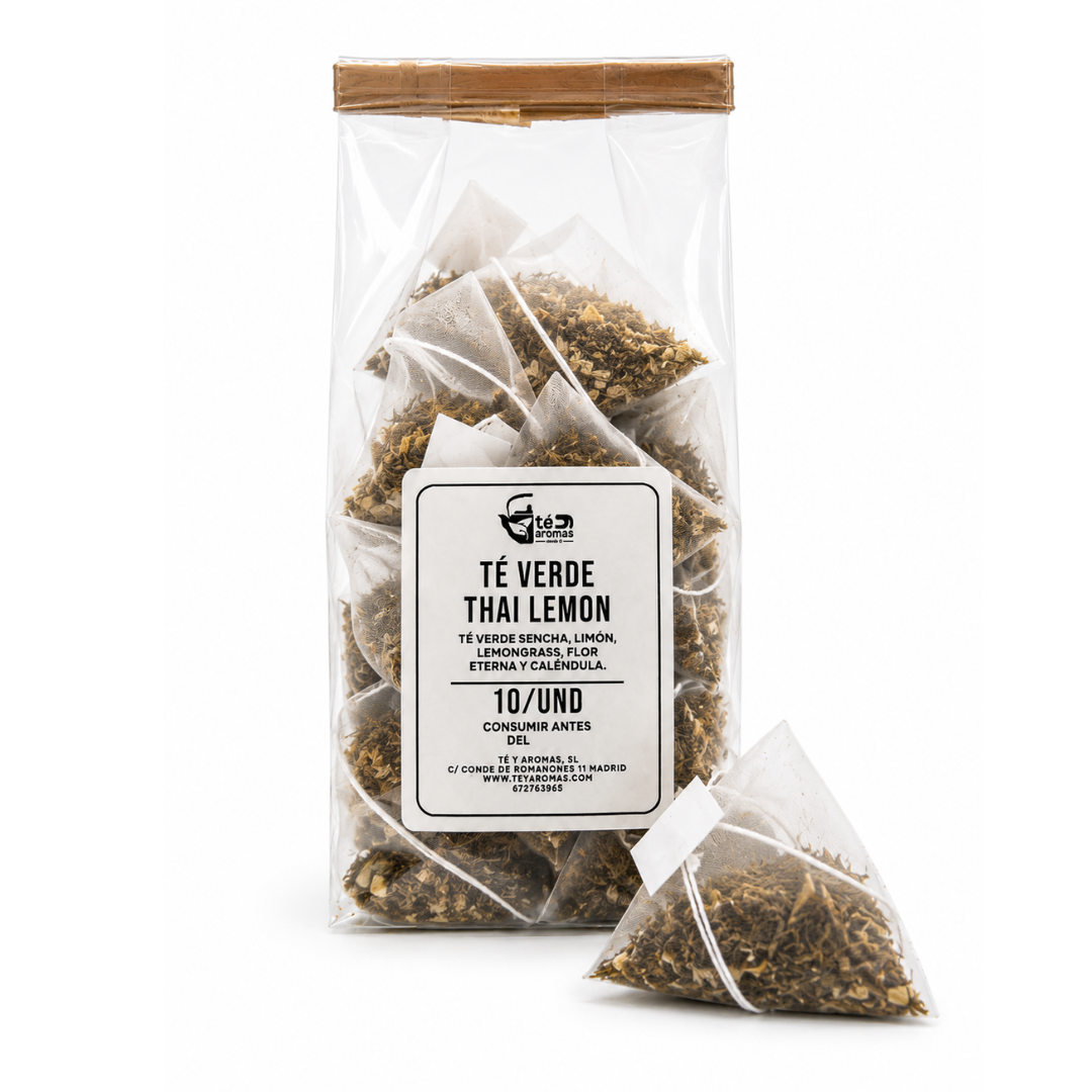 Té verde Thai lemon en Unidosis